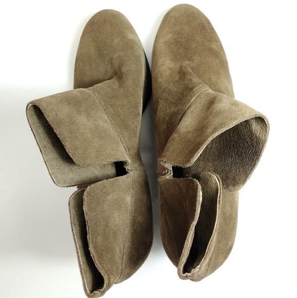 Vince Camuto Von Helyn Bootie l Brown l Leather Ankle Boot l Size 9 M - Picture 11 of 12